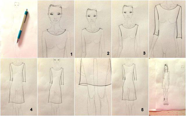 How to Draw a Dress - Easy Drawing Tutorial For Kids