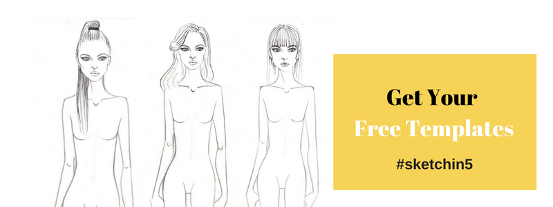 Free fashion design templates #sketchin5