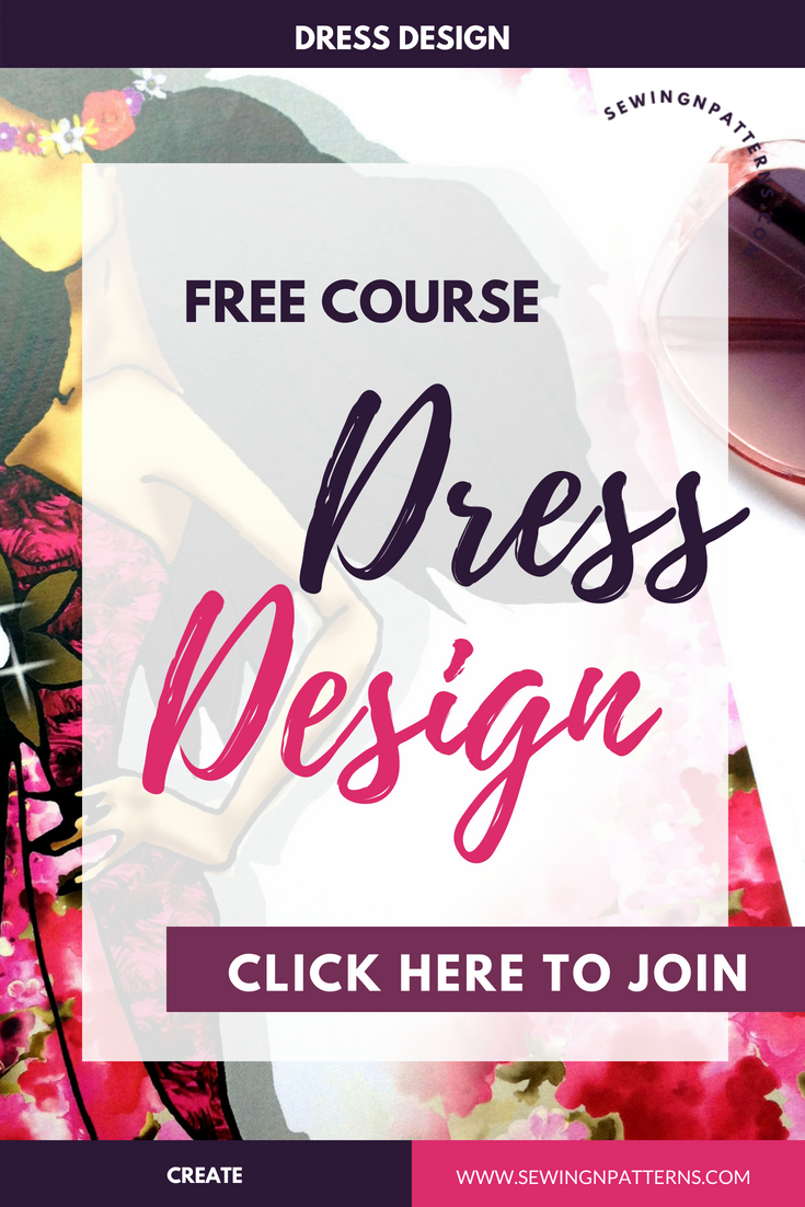 Free 3 days course on how to desoign your own clothes. This is for sewing beginners, fashion designers, who loves to sew with sewing patterns, fashion illustrations, basically anyone who want to learn how to design clothes and be their own fashion designer. This course gives you the foundation, ideas and techniques on choosing the colors that actually suit you, understanding your body and designing clothes according to it. I even put some pattern making techniques to help you draft and create your own dress. 
