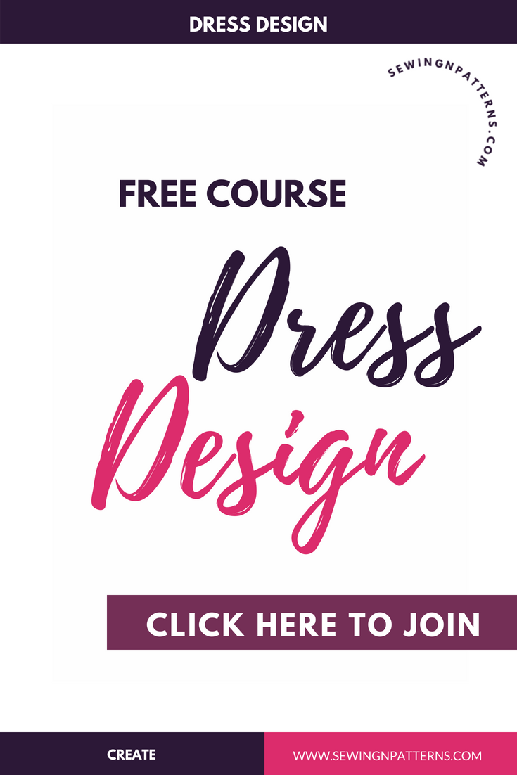 Free 3 days course on how to desoign your own clothes. This is for sewing beginners, fashion designers, who loves to sew with sewing patterns, fashion illustrations, basically anyone who want to learn how to design clothes and be their own fashion designer. This course gives you the foundation, ideas and techniques on choosing the colors that actually suit you, understanding your body and designing clothes according to it. I even put some pattern making techniques to help you draft and create your own dress. 