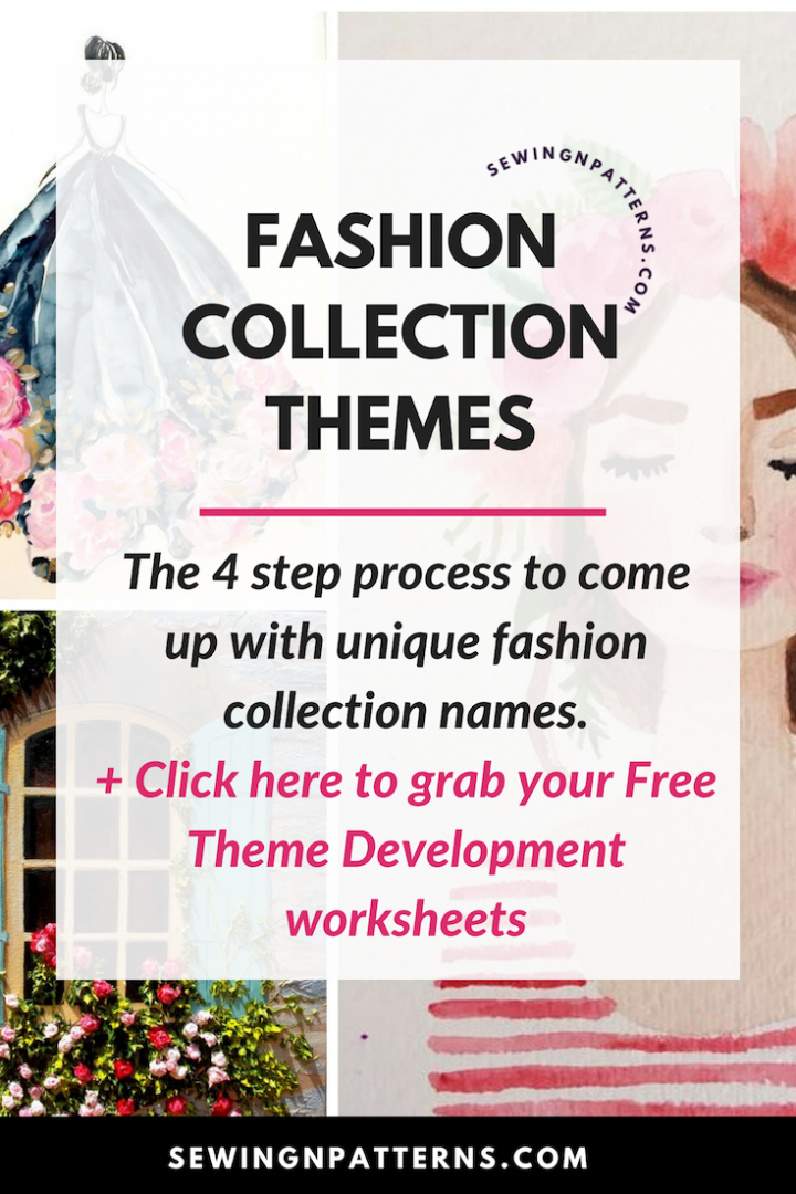Wanna Design Fashion Collection? The first thing people stuck is comming up with a perfect theme. For real it takes me less than 5 minutes to come up with a unique theme and I am gonna show you how you can too! I even got worksheet and a video for you too! Click here NOW... | fashion line | clothing line ideas | diy clothing line | clothing line branding | boutiques clothing | how to make a clothes line | inspiration clothing | how to start a clothing line | how to clothing
