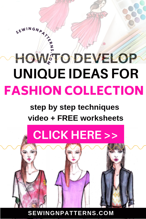 Click here to learn unique technique that helps you develop unlimited fashion collection themes. If you are a fashion designer or a beginner who want to learn how to make a clothes line, this will be so helpful resource that you can’t find in any fashion design school. Grab your FREE worksheets and Fashion templates and watch the video on how to use them right now! #clothesdesign #fashiondesign #fashioncollection #fashioninspiration #sewingforbeginners #fashiondesigners